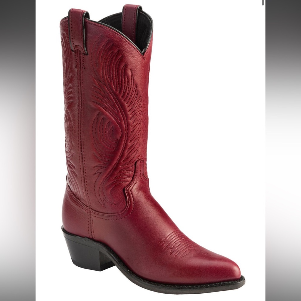 Abilene cowhide western boots